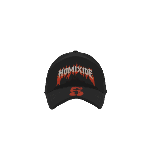 HL2 Black Flames Trucker