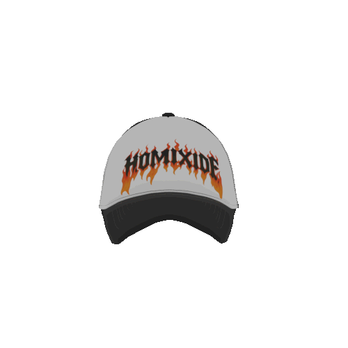 HL2 White Flames Trucker